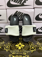 Nike Comfortable Cushion Slides - White