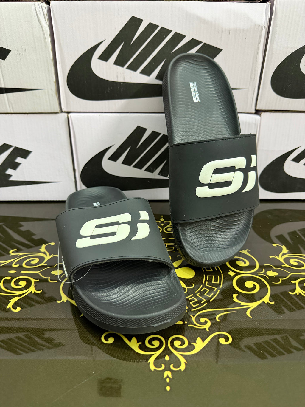 Skechers Slides S Slash - Black
