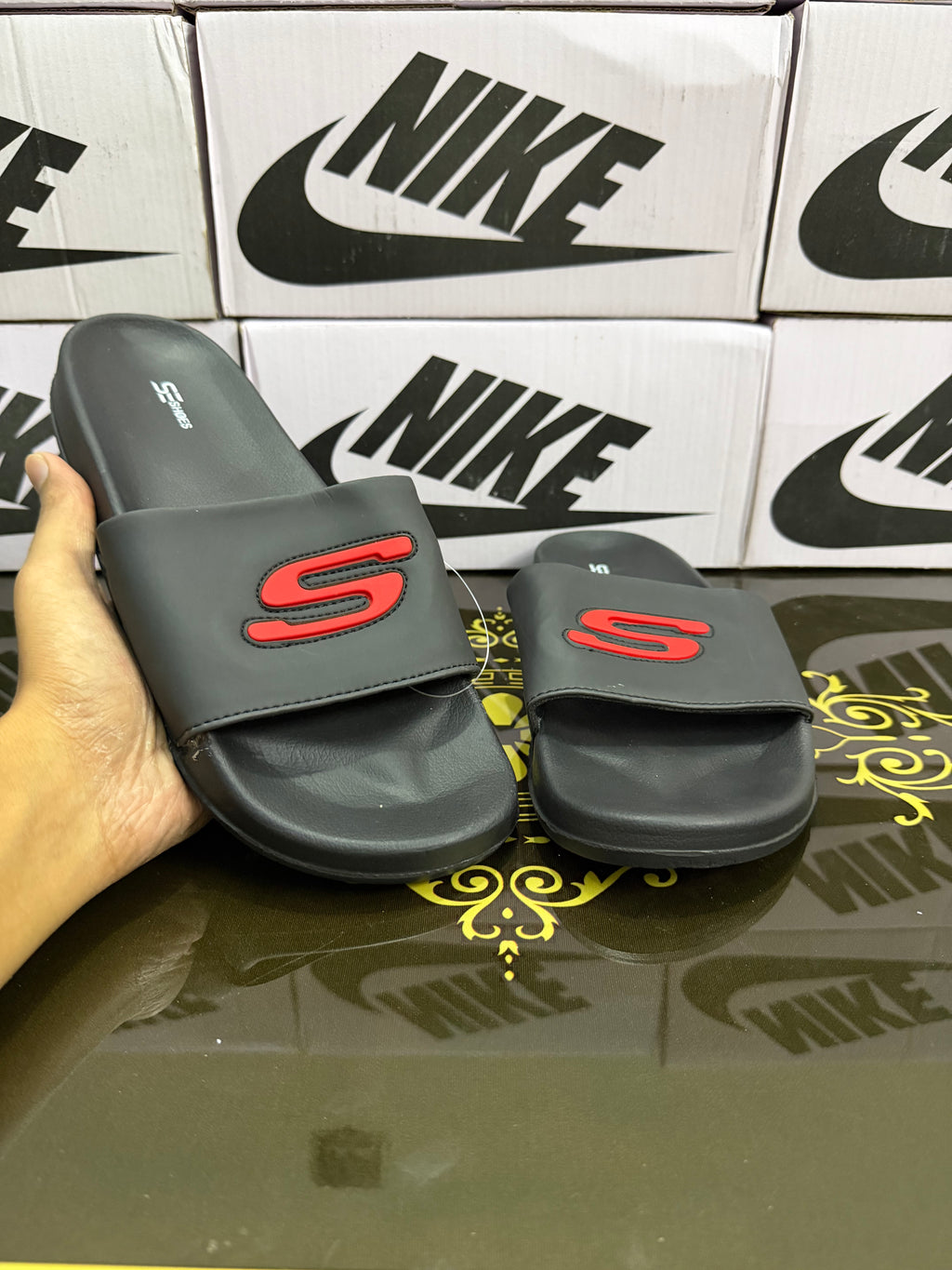 Skechers Slides S - Black
